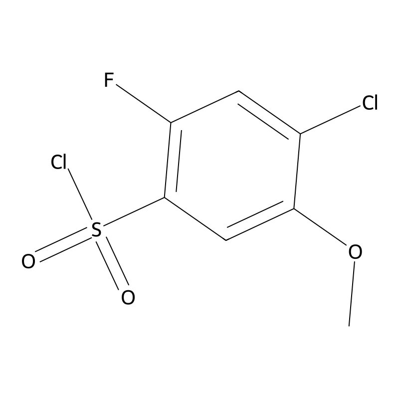 4-Chloro-2-fluoro-5-methoxybenzenesulfonyl chlorid...