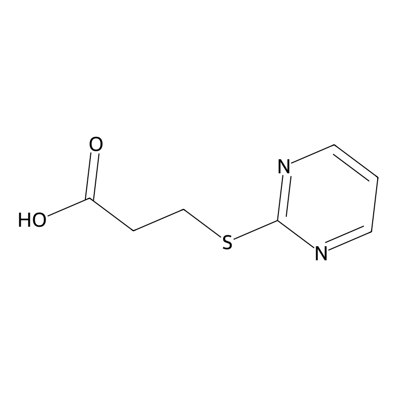 3-(Pyrimidin-2-ylsulfanyl)propanoic acid