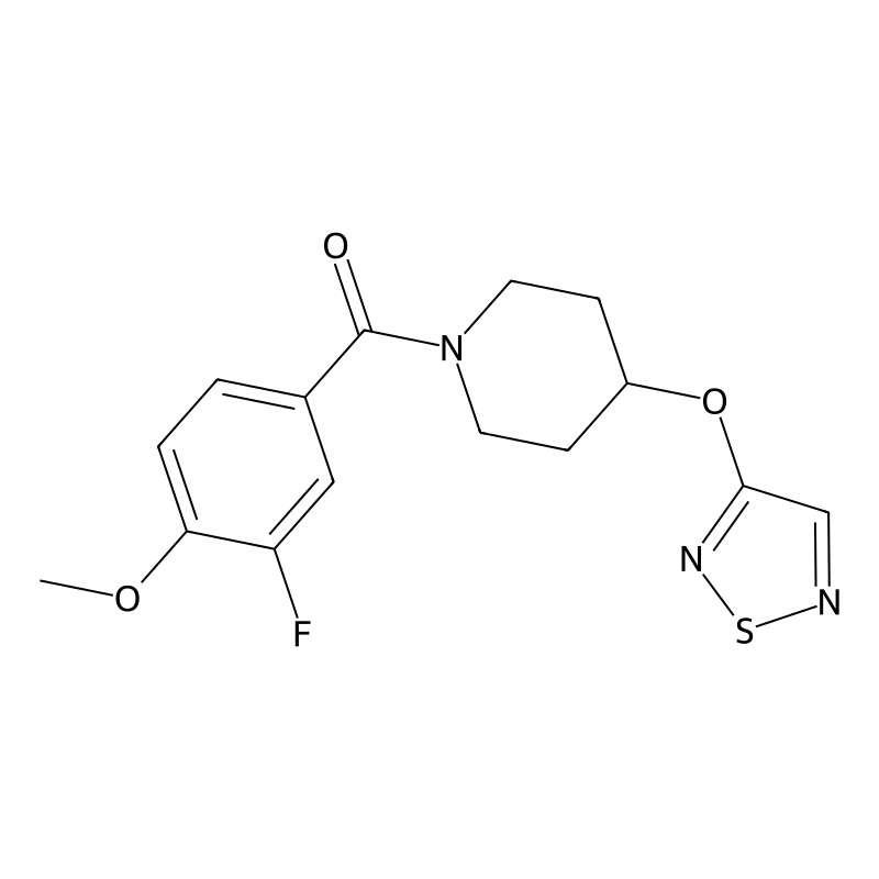 1-(3-Fluoro-4-methoxybenzoyl)-4-(1,2,5-thiadiazol-...