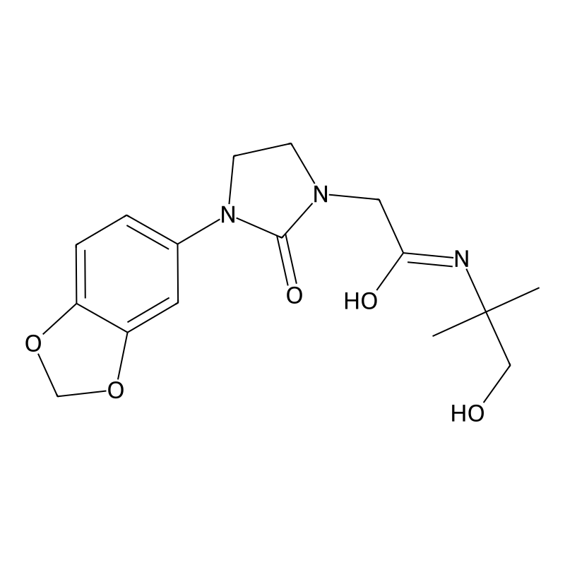 Buy 2-(3-(benzo[d][1,3]dioxol-5-yl)-2-oxoimidazolidin-1-yl)-N-(1 ...