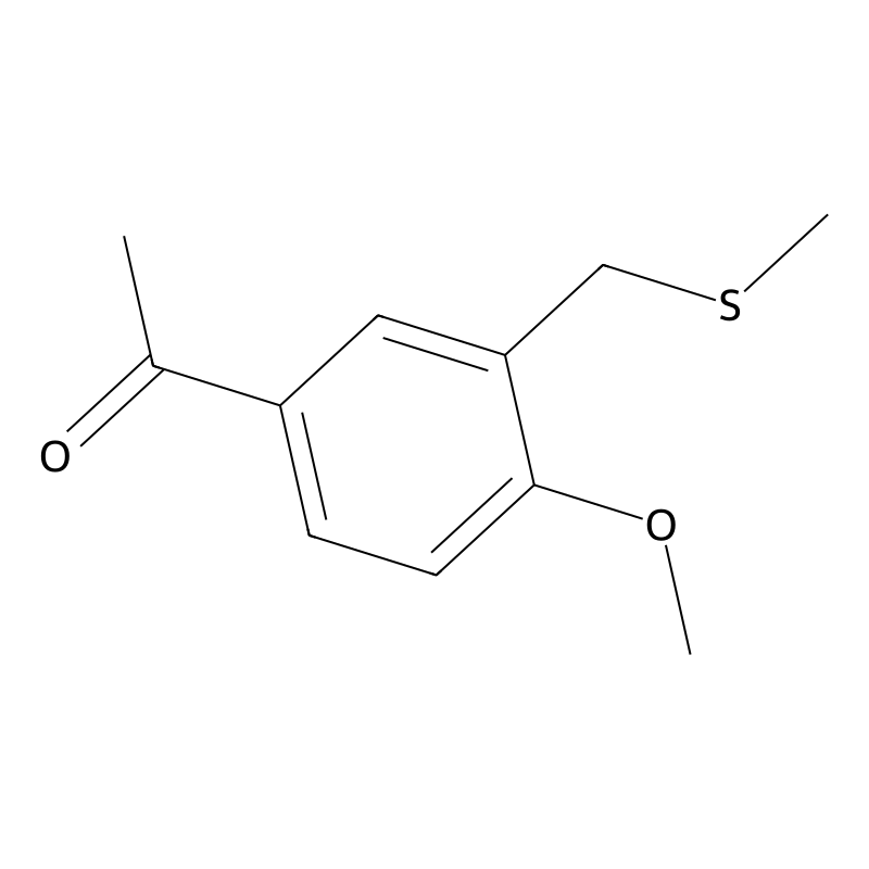 1-{4-methoxy-3-[(methylsulfanyl)methyl]phenyl}etha...