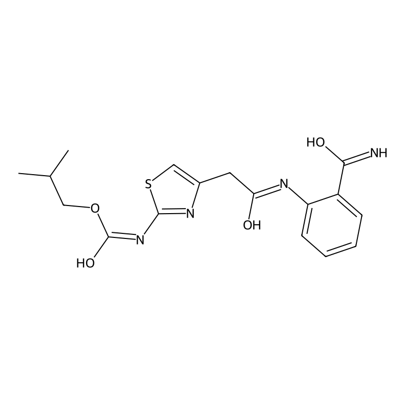 Isobutyl (4-(2-((2-carbamoylphenyl)amino)-2-oxoeth...