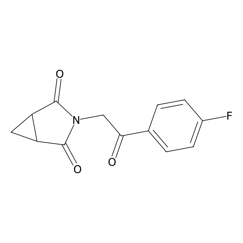 3-[2-(4-Fluorophenyl)-2-oxoethyl]-3-azabicyclo[3.1...