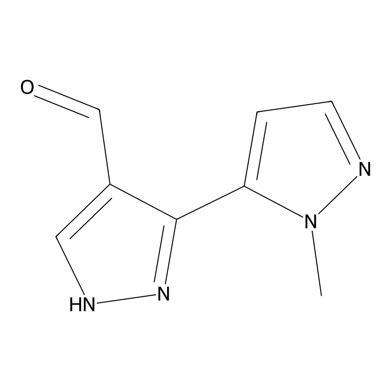 3-(1-methyl-1H-pyrazol-5-yl)-1H-pyrazole-4-carbald...