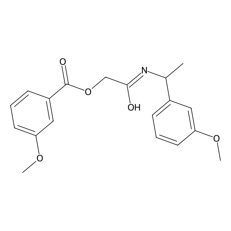 {[1-(3-methoxyphenyl)ethyl]carbamoyl}methyl 3-meth...
