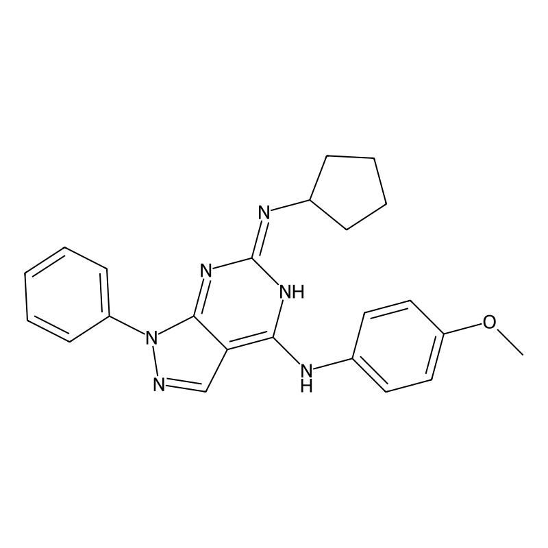 N6-cyclopentyl-N4-(4-methoxyphenyl)-1-phenyl-1H-py...