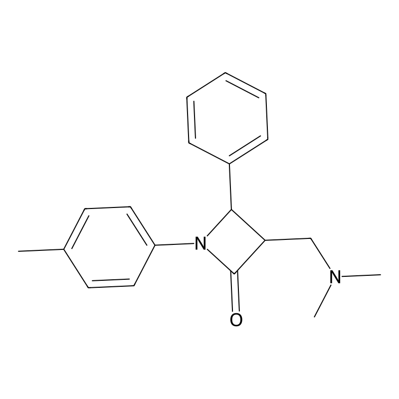 Buy 3-[(Dimethylamino)methyl]-1-(4-methylphenyl)-4-phenyl-2-azetanone ...