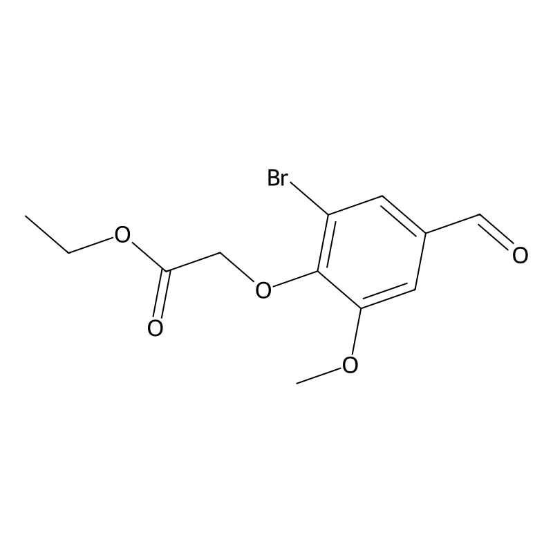 Ethyl (2-bromo-4-formyl-6-methoxyphenoxy)acetate