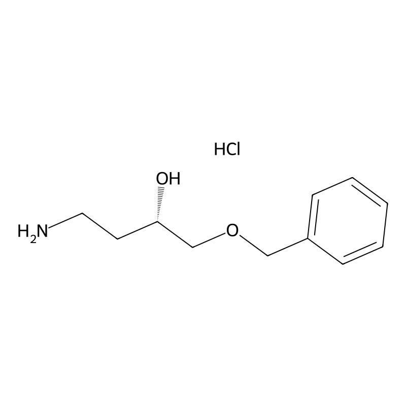 (2S)-4-amino-1-(benzyloxy)butan-2-ol hydrochloride