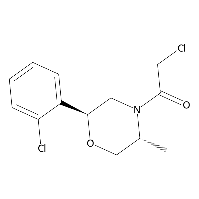2-Chloro-1-[(2S,5R)-2-(2-chlorophenyl)-5-methylmor...