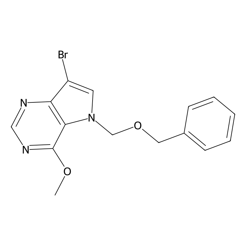 5-(benzyloxymethyl)-7-bromo-4-methoxy-5H-pyrrolo[3...