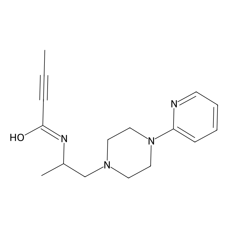 N-[1-(4-Pyridin-2-ylpiperazin-1-yl)propan-2-yl]but...