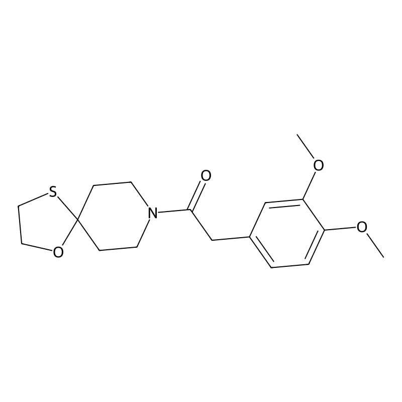 2-(3,4-Dimethoxyphenyl)-1-(1-oxa-4-thia-8-azaspiro...