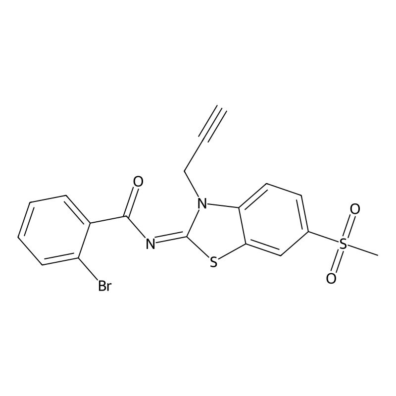 2-bromo-N-(6-methylsulfonyl-3-prop-2-ynyl-1,3-benz...