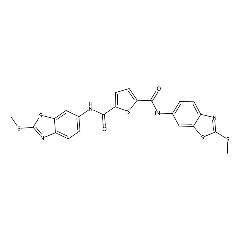 N2,N5-bis(2-(methylthio)benzo[d]thiazol-6-yl)thiop...