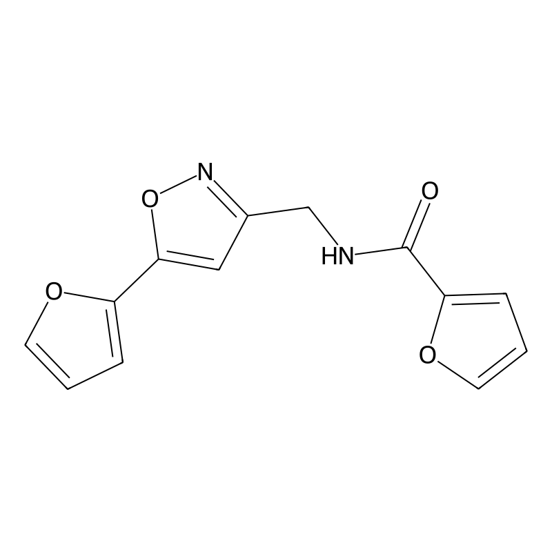 N-((5-(furan-2-yl)isoxazol-3-yl)methyl)furan-2-car...