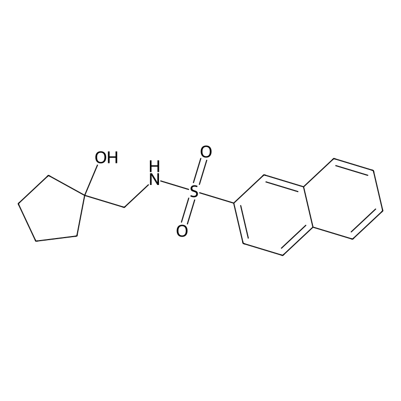 N-[(1-hydroxycyclopentyl)methyl]naphthalene-2-sulf...