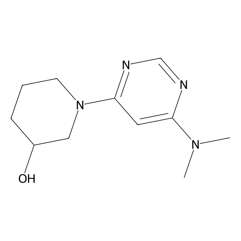 1-[6-(Dimethylamino)pyrimidin-4-yl]piperidin-3-ol