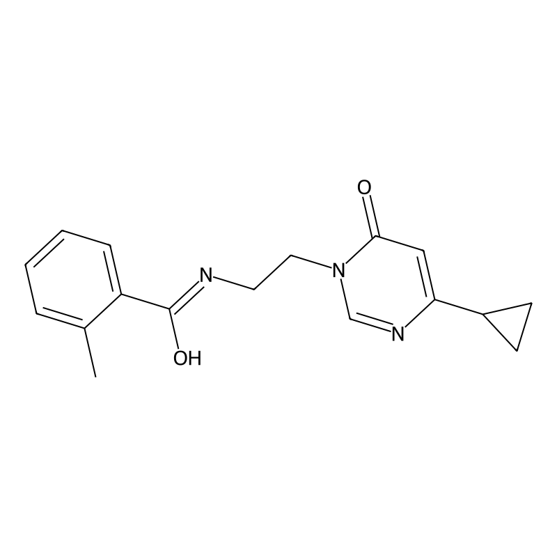 N-(2-(4-cyclopropyl-6-oxopyrimidin-1(6H)-yl)ethyl)...