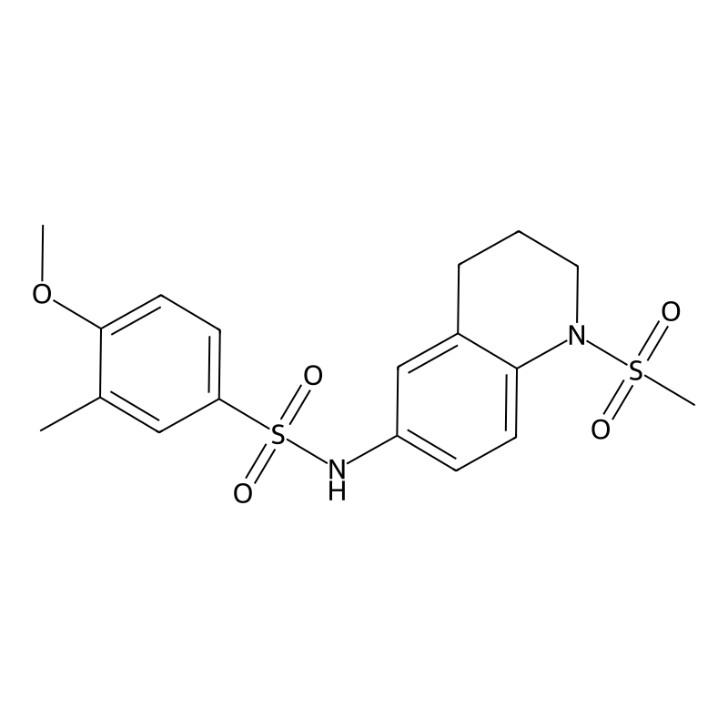 N-(1-methanesulfonyl-1,2,3,4-tetrahydroquinolin-6-...