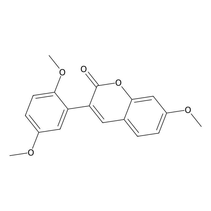 3-(2,5-dimethoxyphenyl)-7-methoxy-2H-chromen-2-one