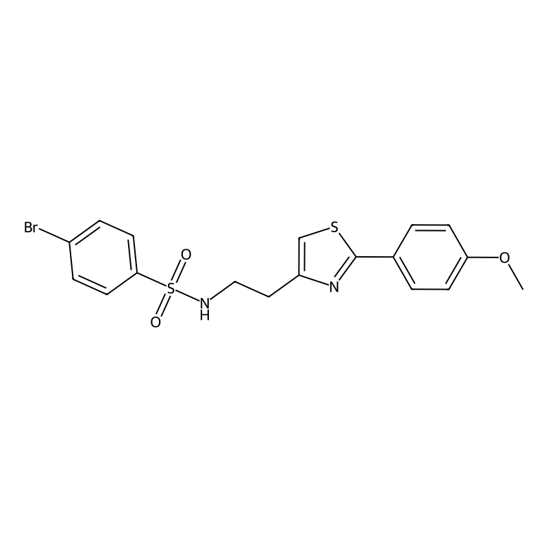 4-bromo-N-(2-(2-(4-methoxyphenyl)thiazol-4-yl)ethy...