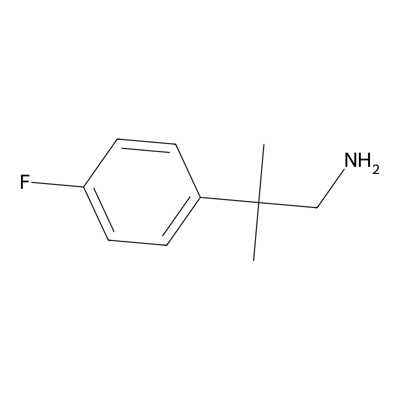 2-(4-Fluorophenyl)-2-methylpropan-1-amine