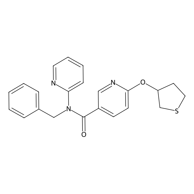 N-benzyl-N-(pyridin-2-yl)-6-(thiolan-3-yloxy)pyrid...
