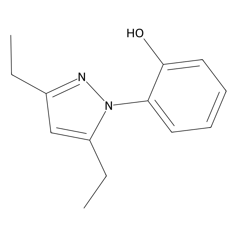 2-(3,5-diethyl-1H-pyrazol-1-yl)phenol