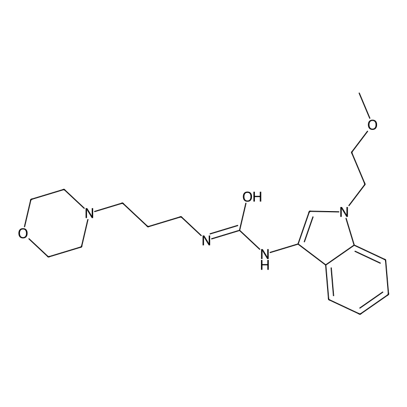 1-(1-(2-methoxyethyl)-1H-indol-3-yl)-3-(3-morpholi...