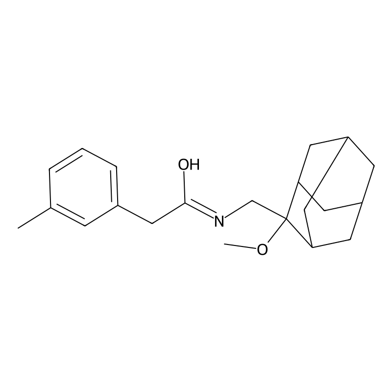 N-[(2-methoxyadamantan-2-yl)methyl]-2-(3-methylphe...