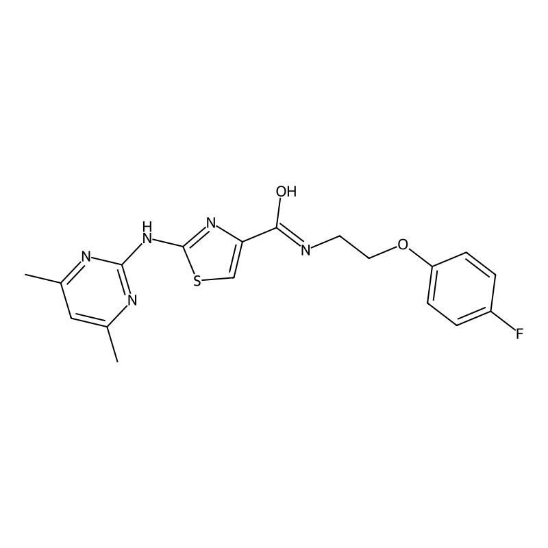 Buy 2 4 6 dimethylpyrimidin 2 yl amino N 2 4 fluorophenoxy ethyl buy-2-4-6-dimethylpyrimidin-2-yl-amino-n-2-4-fluorophenoxy-ethyl