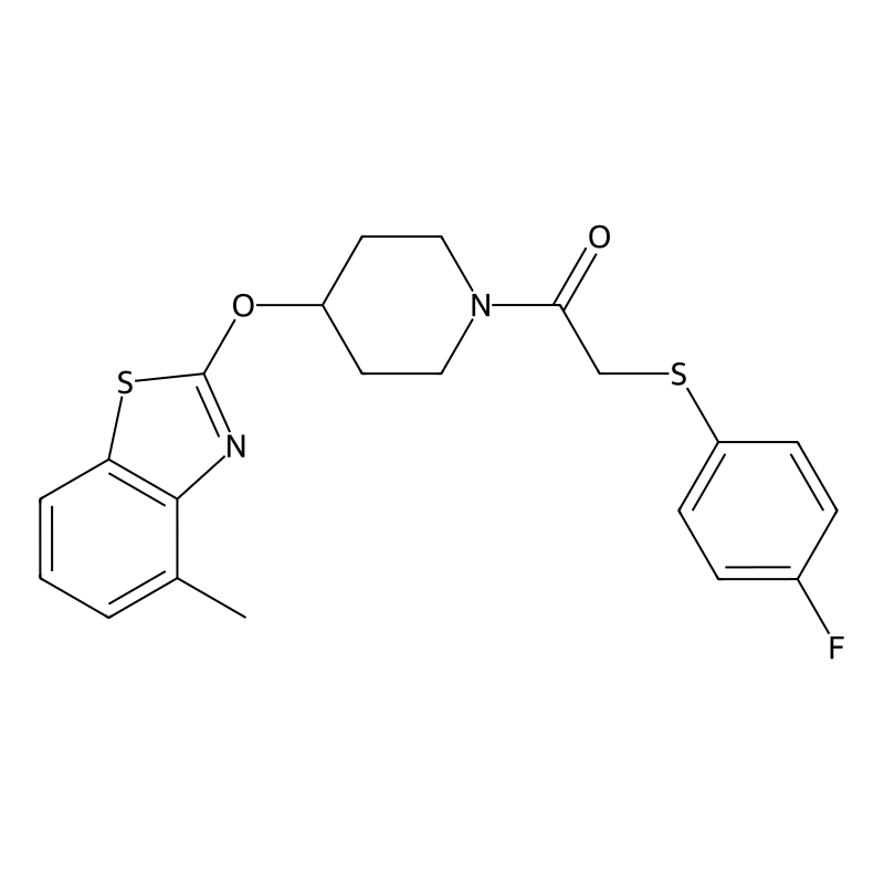 2-((4-Fluorophenyl)thio)-1-(4-((4-methylbenzo[d]th...