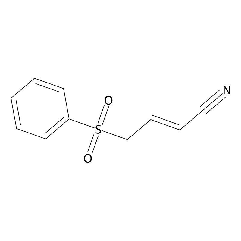 (2E)-4-(benzenesulfonyl)but-2-enenitrile