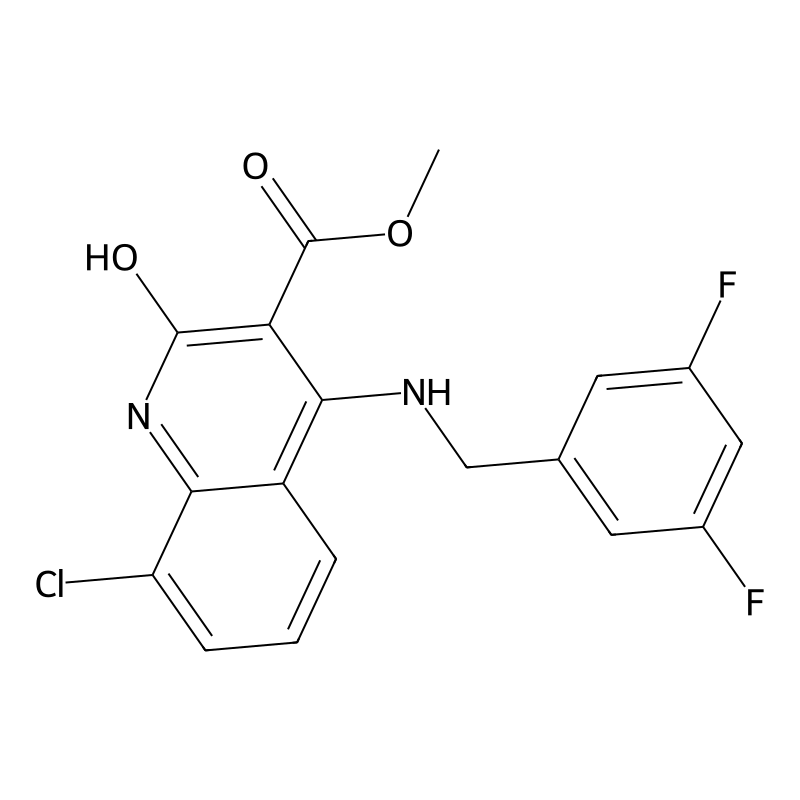 Methyl 8-chloro-4-((3,5-difluorobenzyl)amino)-2-ox...