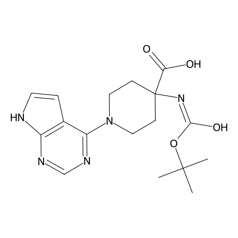 4-((tert-Butoxycarbonyl)amino)-1-(7H-pyrrolo[2,3-d...