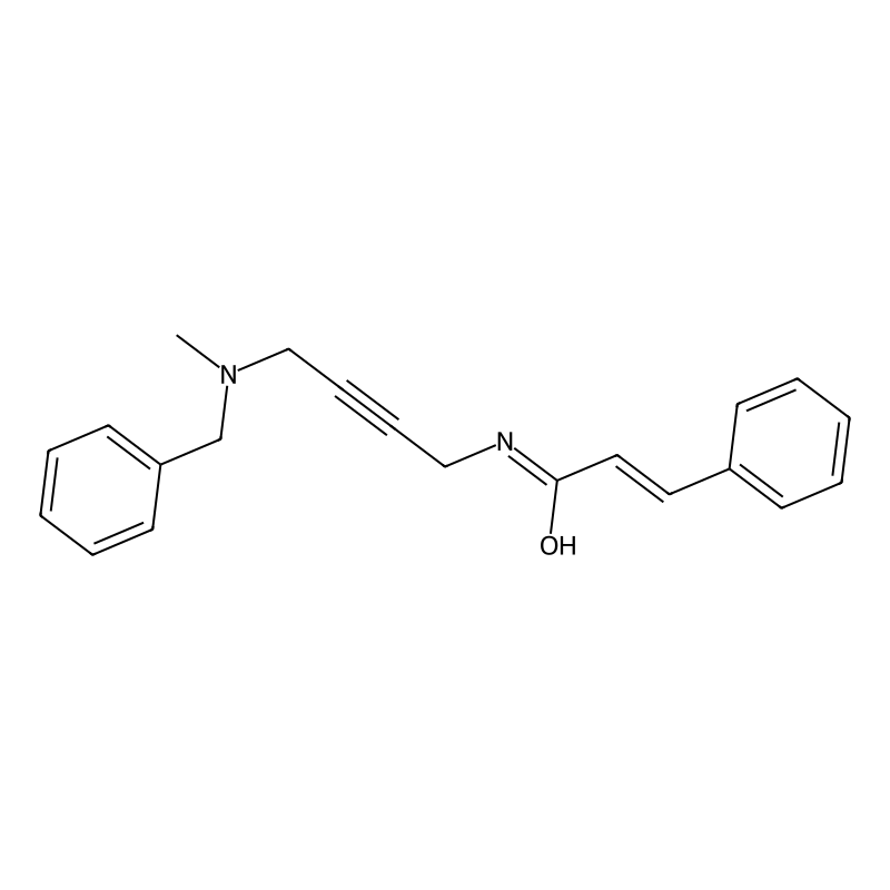 N-(4-(benzyl(methyl)amino)but-2-yn-1-yl)cinnamamid...