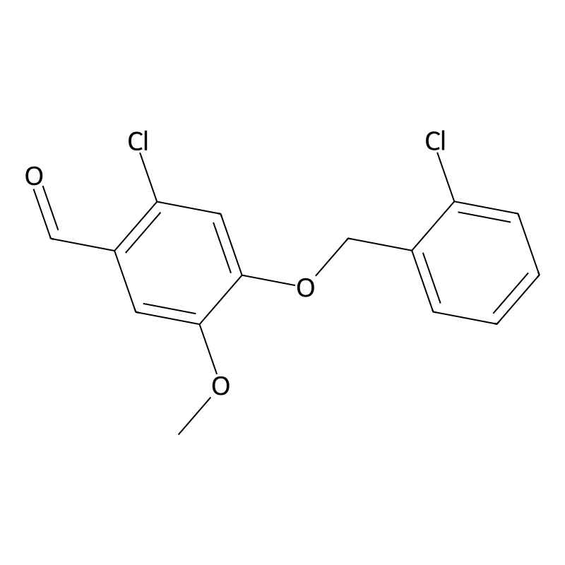 2-Chloro-4-[(2-chlorobenzyl)oxy]-5-methoxybenzalde...