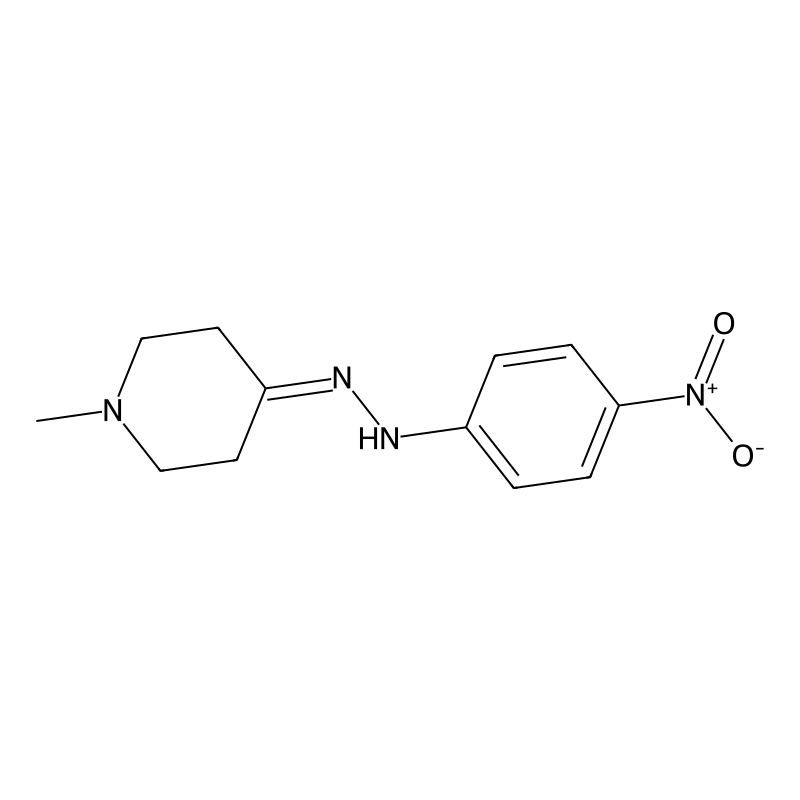 1-Methyl-4-(2-(4-nitrophenyl)hydrazono)piperidine