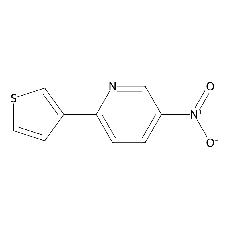 5-Nitro-2-(3-thienyl)pyridine