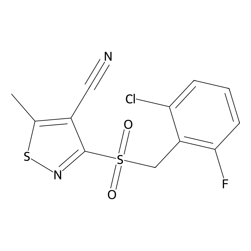 Buy 3-[(2-Chloro-6-fluorobenzyl)sulfonyl]-5-methyl-4 ...