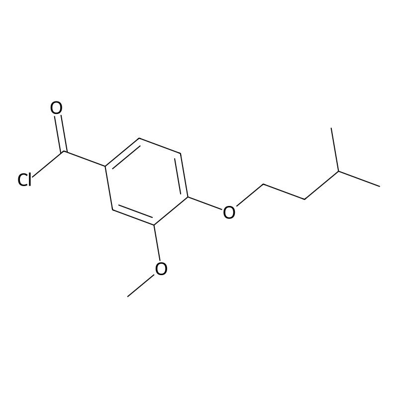 3-Methoxy-4-(3-methylbutoxy)benzoyl chloride