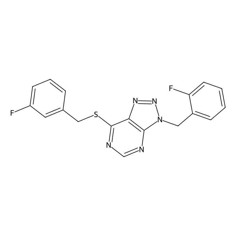 3-[(2-Fluorophenyl)methyl]-7-[(3-fluorophenyl)meth...