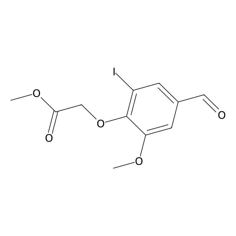 Methyl (4-formyl-2-iodo-6-methoxyphenoxy)acetate