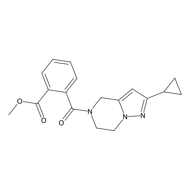 Methyl 2-(2-cyclopropyl-4,5,6,7-tetrahydropyrazolo...