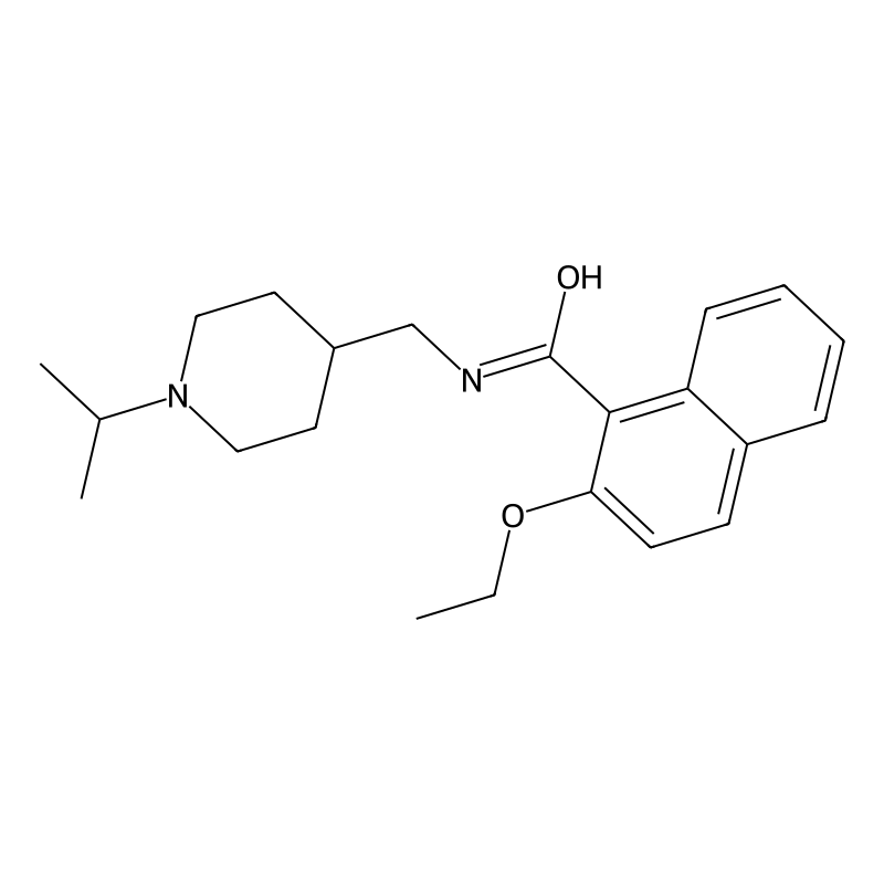 2-ethoxy-N-((1-isopropylpiperidin-4-yl)methyl)-1-n...