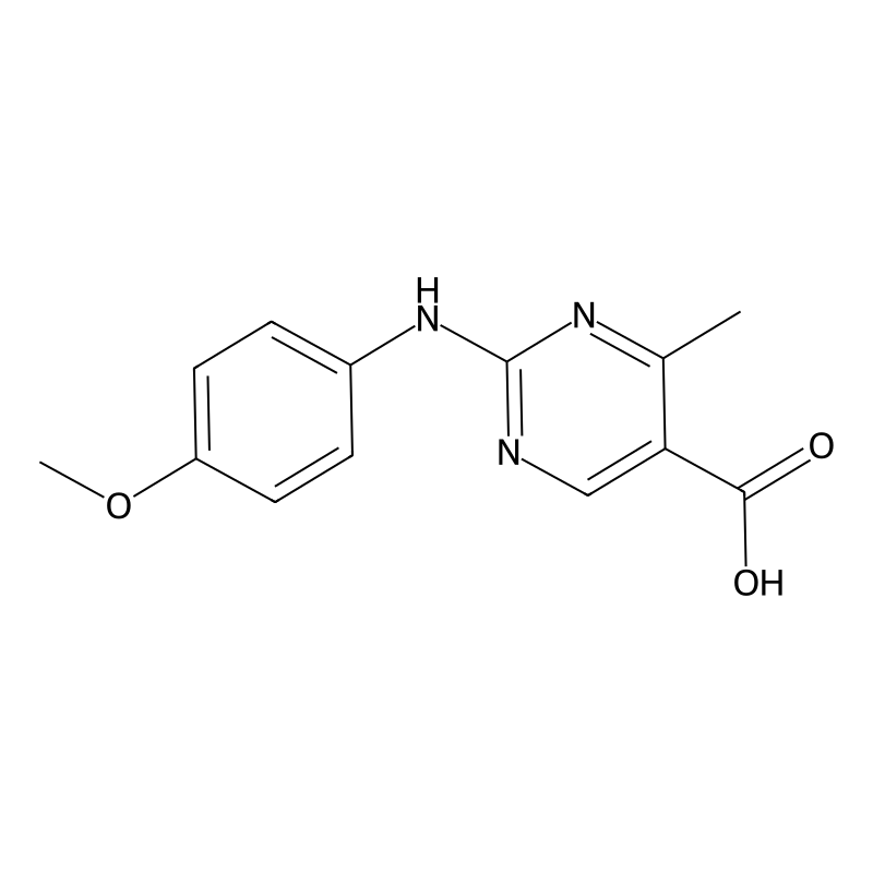 2-[(4-Methoxyphenyl)amino]-4-methylpyrimidine-5-ca...