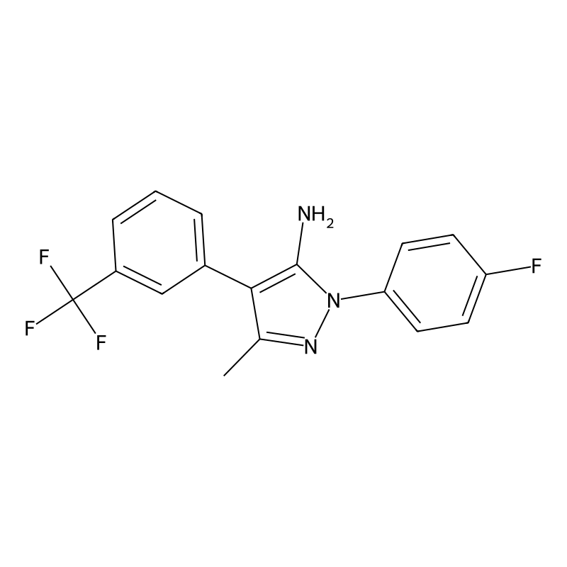 1-(4-Fluorophenyl)-3-methyl-4-[3-(trifluoromethyl)...