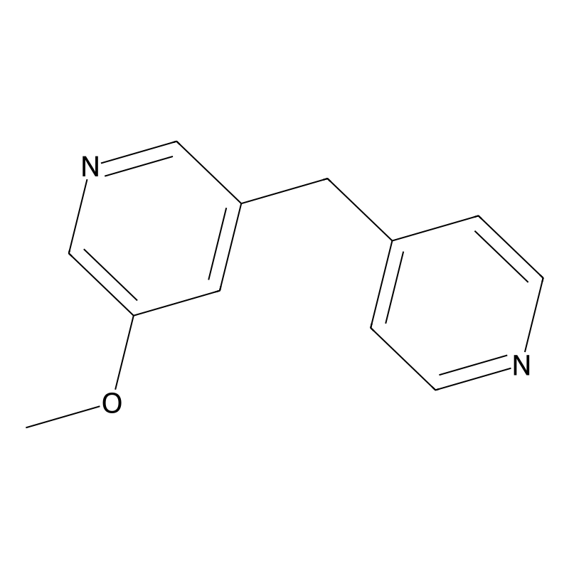 3-Methoxy-5-[(pyridin-4-yl)methyl]pyridine