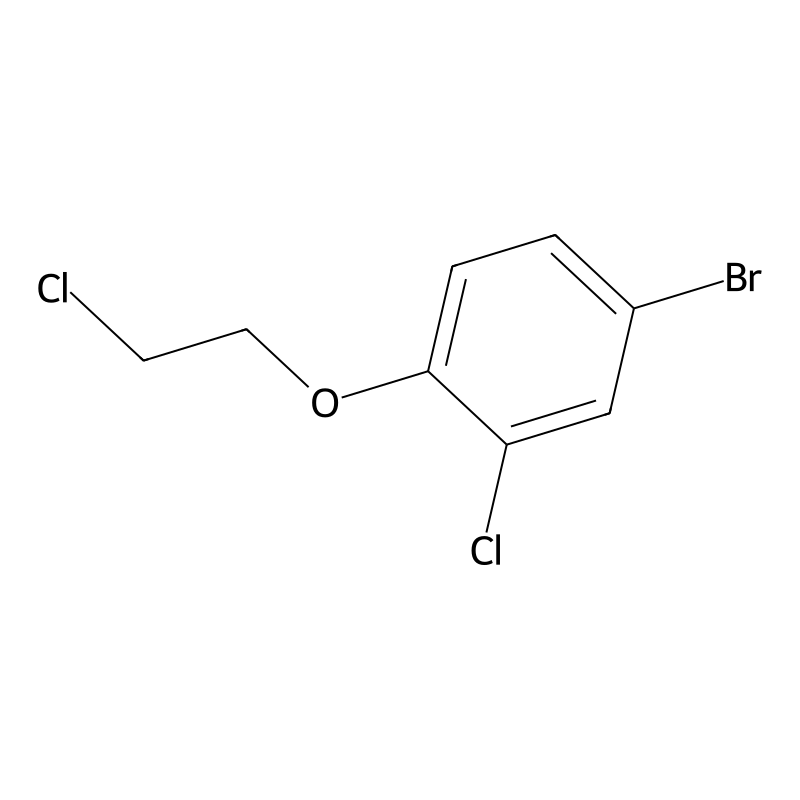 4-Bromo-2-chloro-1-(2-chloroethoxy)benzene